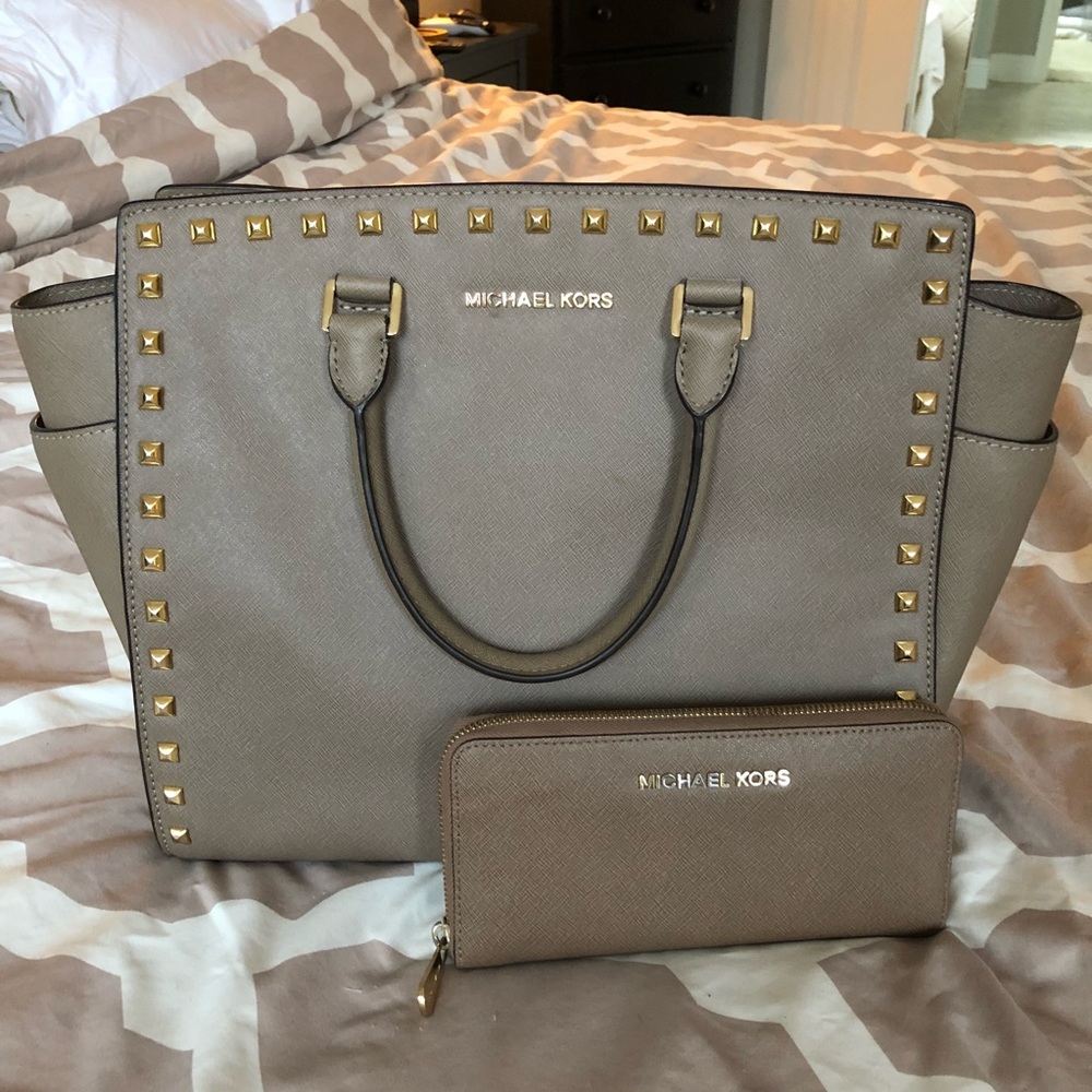 Michael Kors Purse + Wallet